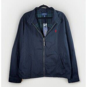 Polo Ralph Lauren Men's Navy Solid Bayport Windbreaker Jacket Size XL - NWT